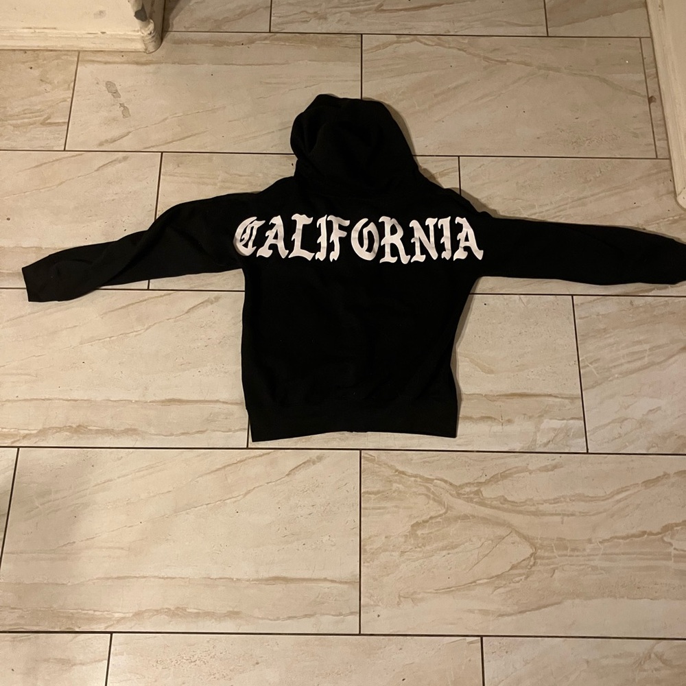 Eighty Eight Brand black and white cotton and polyester jacket youth